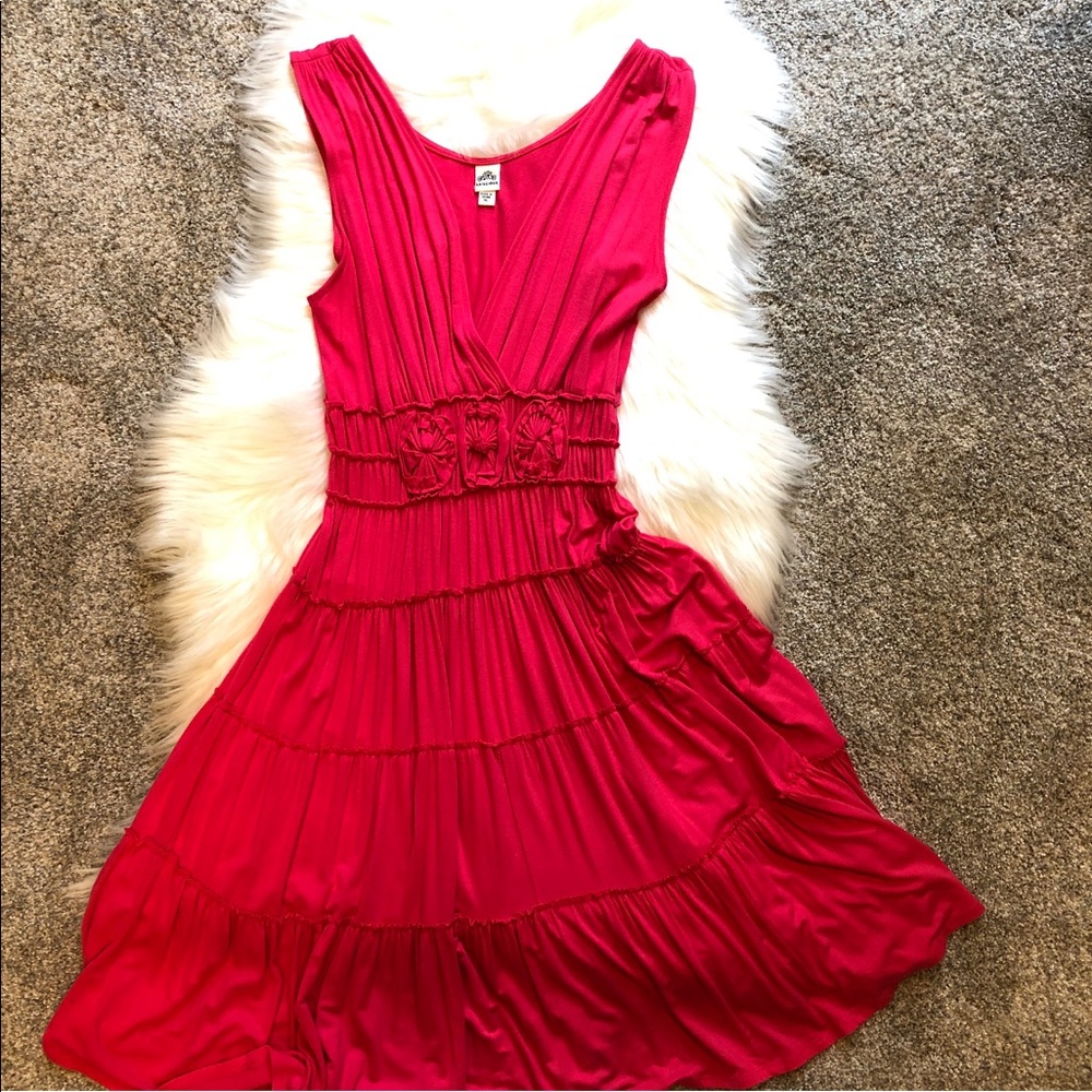 Pink sun dress